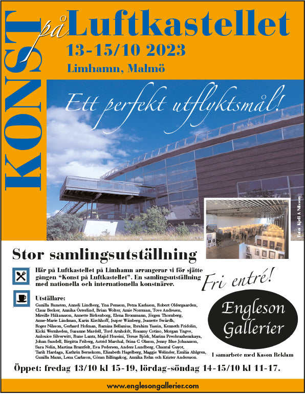 Konst Luftkastellet Malmö 13 -15 September